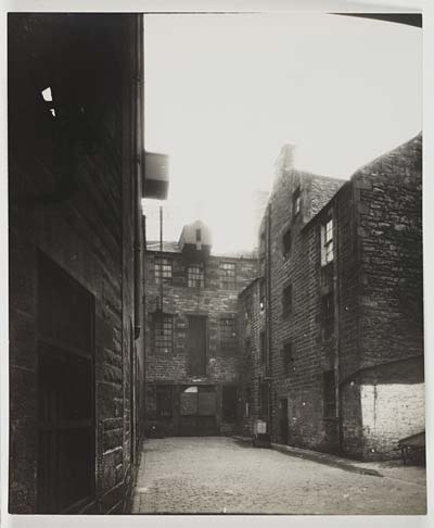 Back of three tenements