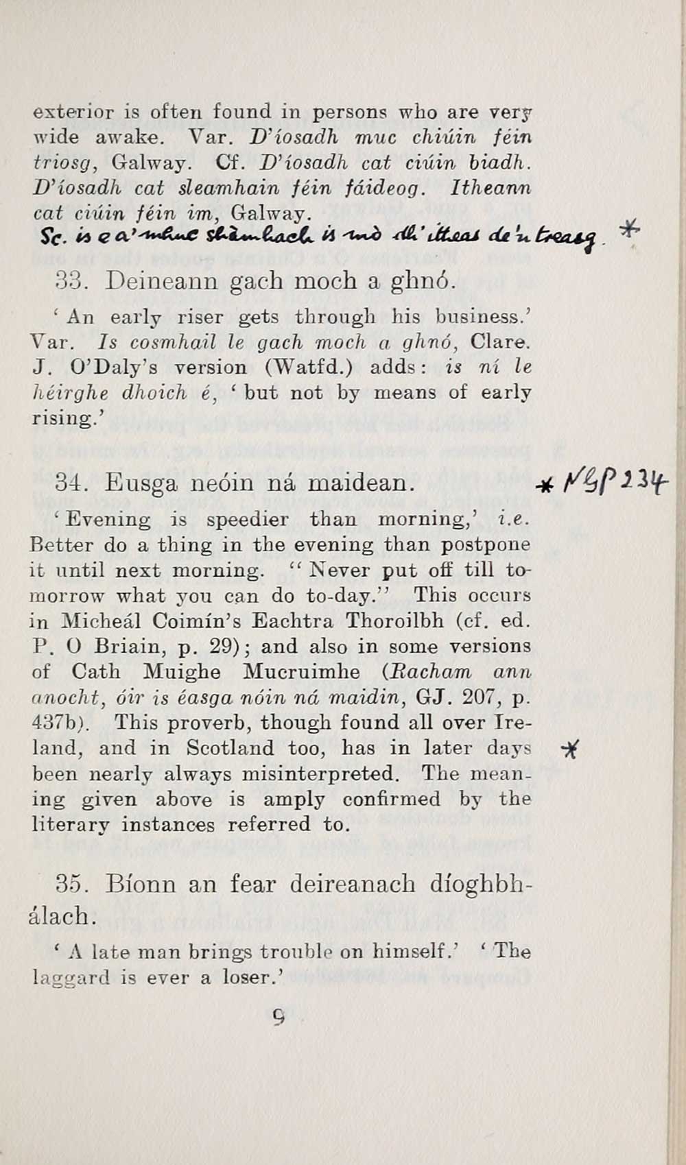 gaelic sayings gaelic sayings