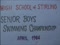 'SENIOR BOYS SWIMMING CHAMPIONSHIPS' thumbnail