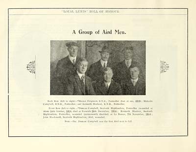 (32) Photograph - Group of Aird men