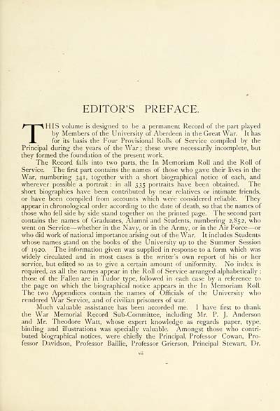 (13) [Page vii] - Editor's preface