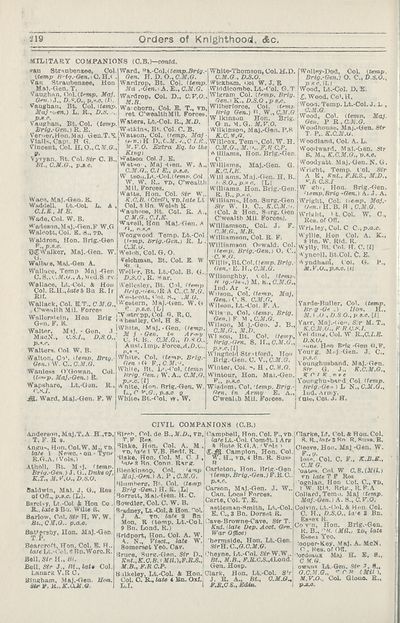 184 Army Lists Monthly Army Lists 1919 Supplement January 1919 British Military Lists National Library Of Scotland