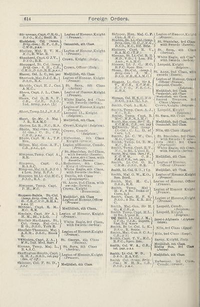 510 Army Lists Monthly Army Lists 1919 Supplement January 1919 British Military Lists National Library Of Scotland