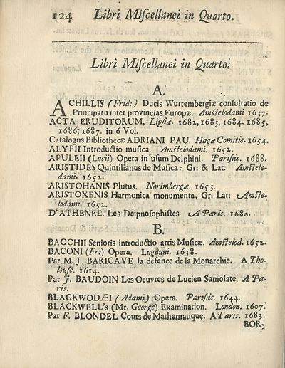 (150) Page 124 - LIBRI MISCELLANEI IN QUARTO