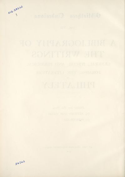 (10) Verso of title page - 