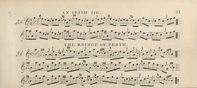 (37) Page 21 - Irish jig -- Birdge of Perth