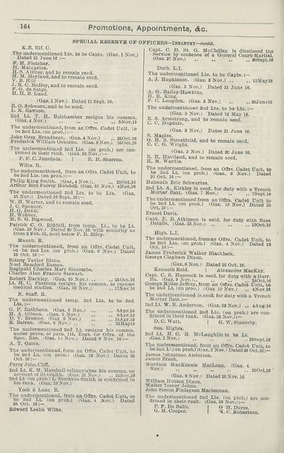 170 Army Lists Monthly Army Lists 1914 1918 Supplement To The Monthly Army List British Military Lists National Library Of Scotland