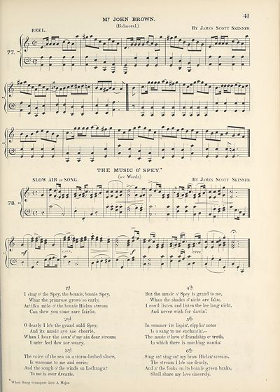 (59) Page 41 - Mr John Brown -- Music O' spey