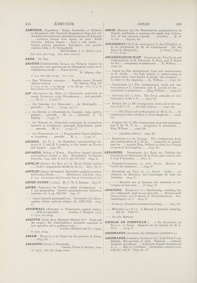 (272) Columns 415 and 416 - 