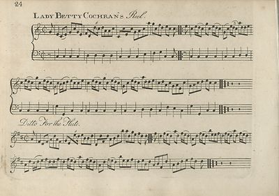 (34) Page 24 - Lady Betty Cochran's Reel