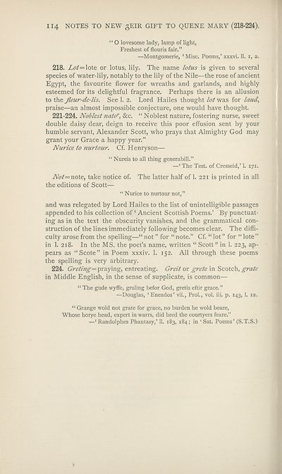 201) - Scottish Text Society publications > Old series > Poems of Alexander  Scott - Publications by Scottish clubs - National Library of Scotland