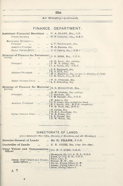 13 Air Force Lists Monthly Air Force Lists 19 May British Military Lists National Library Of Scotland