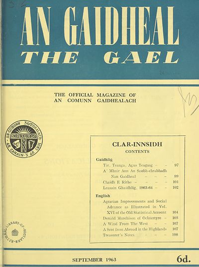 (135) September 1963 - Clar-innsidh