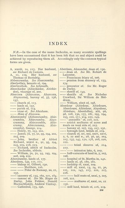 (316) Page 259 - Index