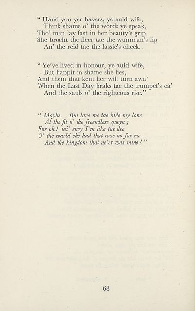 (72) - Violet Jacob > Scottish Poems Of Violet Jacob - Works By 