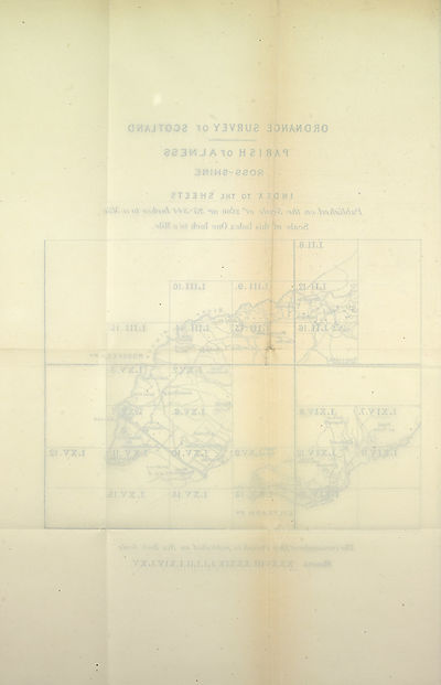 (447) Back of map - 