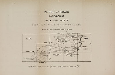 (378) Map - Parish of Craig, Forfarshire