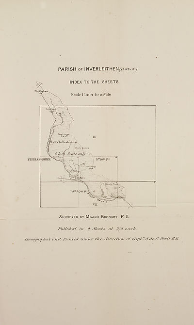 (562) Map - Parish of Inverleithen (part of)