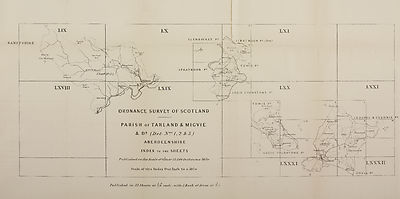 (91) Map - Parish of Tarland and Migvie