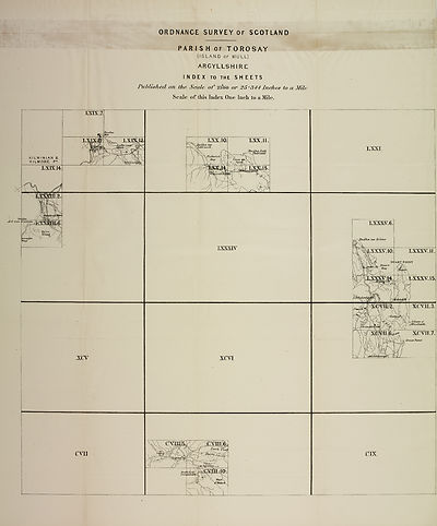 (355) Map - Parish of Torosay