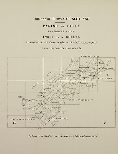 (543) Map - Parish of Petty