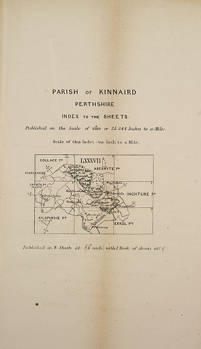 (200) Map - Parish of Kinnaird