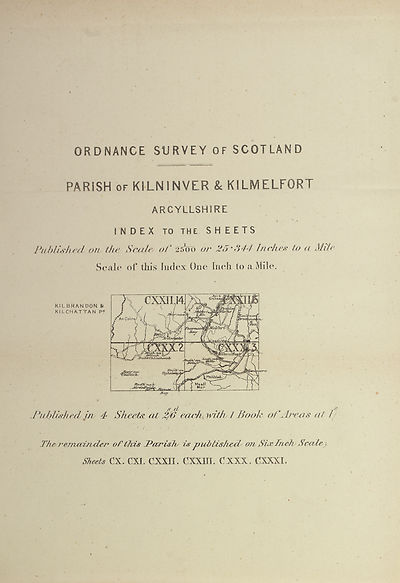 (355) Map - Parish of Kilninver and Kilmelfort