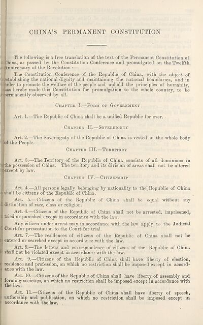 (473) [Page 421] - China's Permanent Constitution