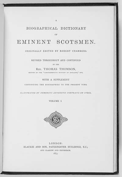 (337) Title page, Vol. I - 