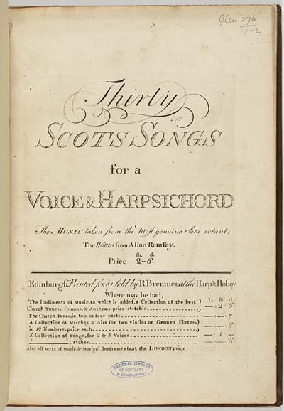 (1) Title page -