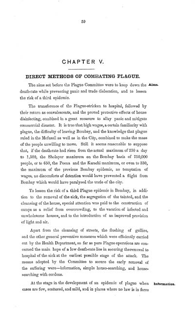 (70) Page 59, vol. 1 - Chapter V - Direct methods of combating plague