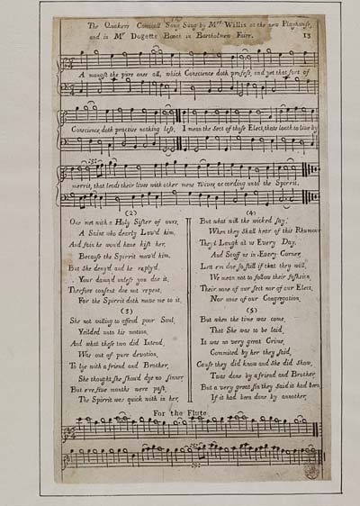 (4) Quakers comicall song