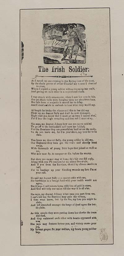 (8) Irish soldier