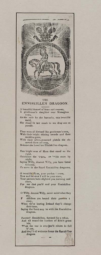 (15) Enniskillen dragoon