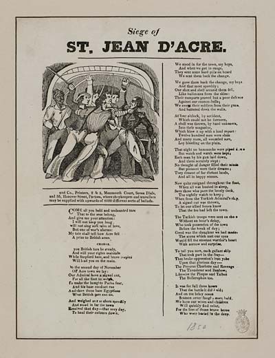 (3) Siege of St Jean d'Acre