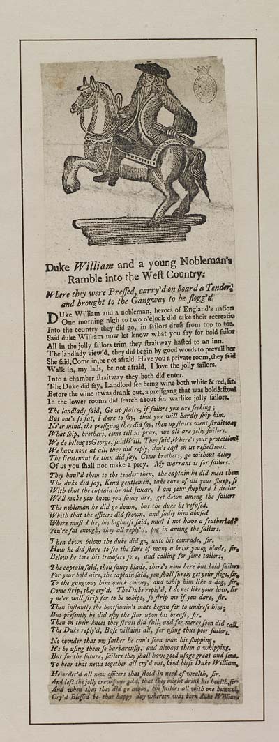 (39) Duke William and a young nobleman's ramble into the west country