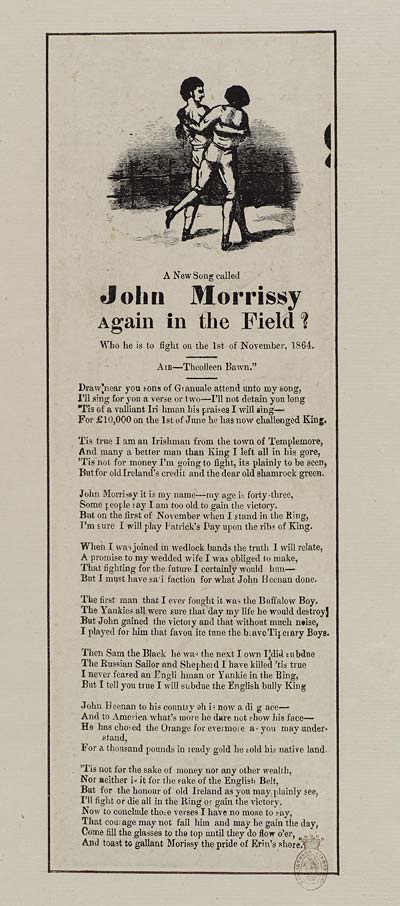 (35) New song called John Morrissy again in the field