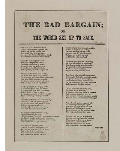 (21) Bad bargain; or, the world set up to sale