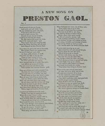 (38) New song on Preston gaol