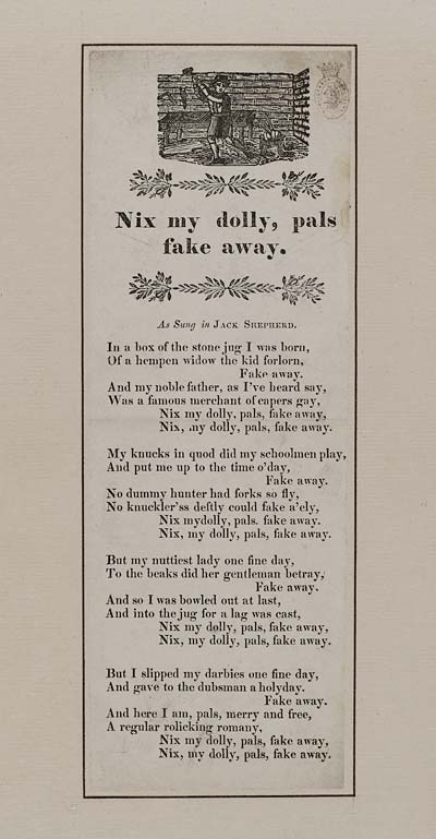 (45) Nix my dolly, pals fake away