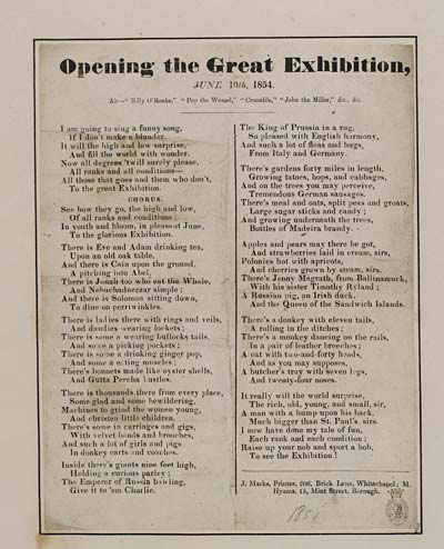 (50) Opening the Great Exhibition, June 10th, 1854