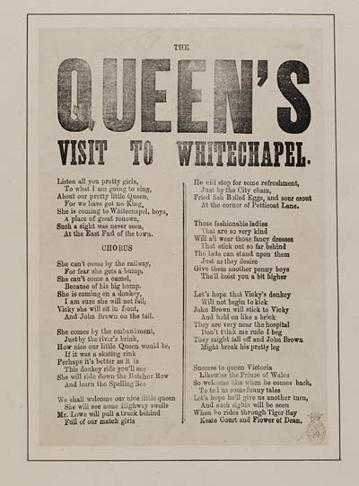 (58) Queen's visit to Whitechapel