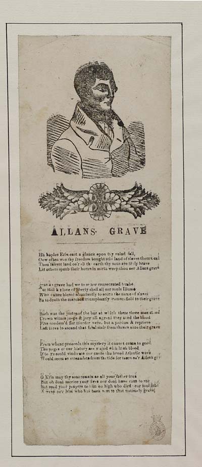(46) Allans [sic] grave