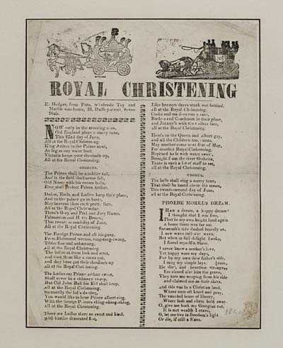 (81) Royal christening