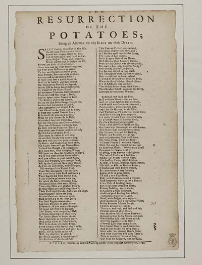 (48) Resurrection of the potatoes