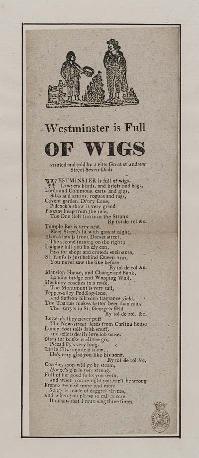 (17) Westminster is full of wigs