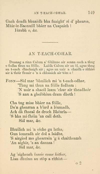 165 Blair Collection Duanaire Early Gaelic Book Collections National Library Of Scotland