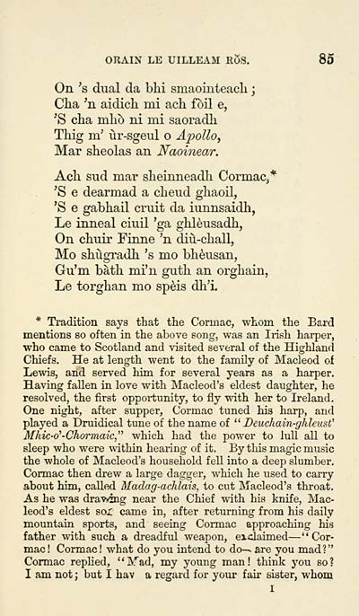 105 Blair Collection Orain Ghaelach Early Gaelic Book Collections National Library Of Scotland