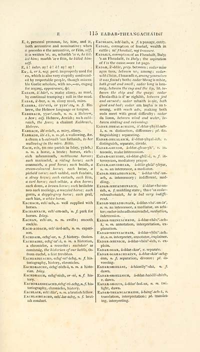 171 Blair Collection Argyleshire Pronouncing Gaelic Dictionary Early Gaelic Book Collections National Library Of Scotland