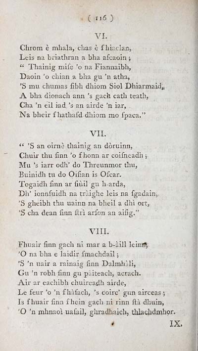 122 Blair Collection Orain Ghaelach Early Gaelic Book Collections National Library Of Scotland